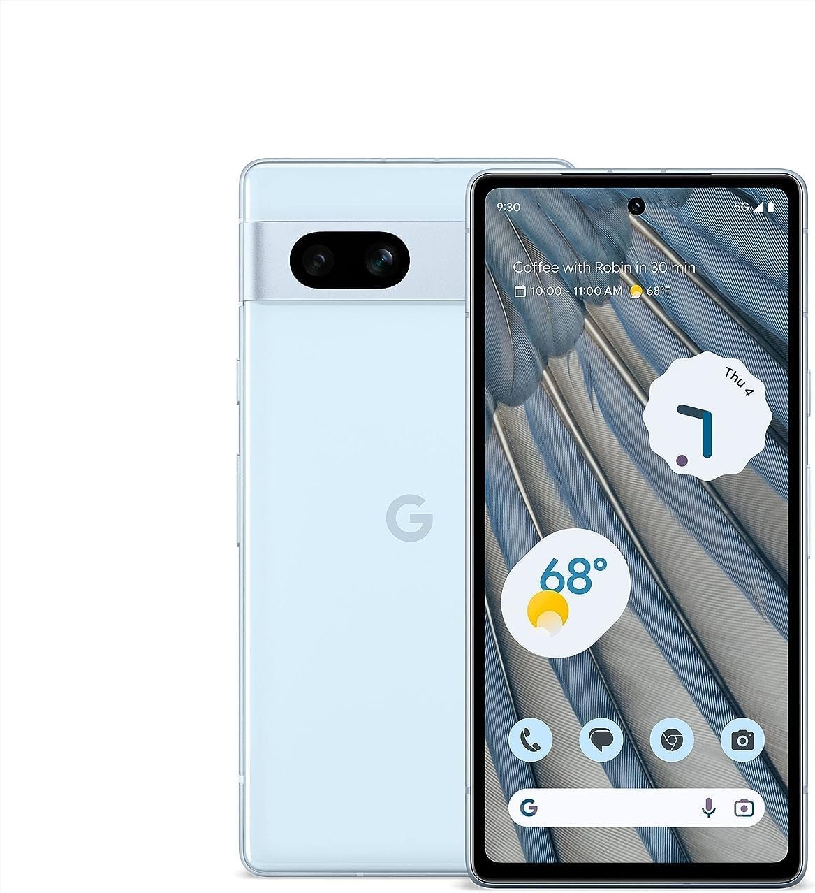 Google Pixel 7a 5G, 128GB, Sea – Unlocked (Renewed)