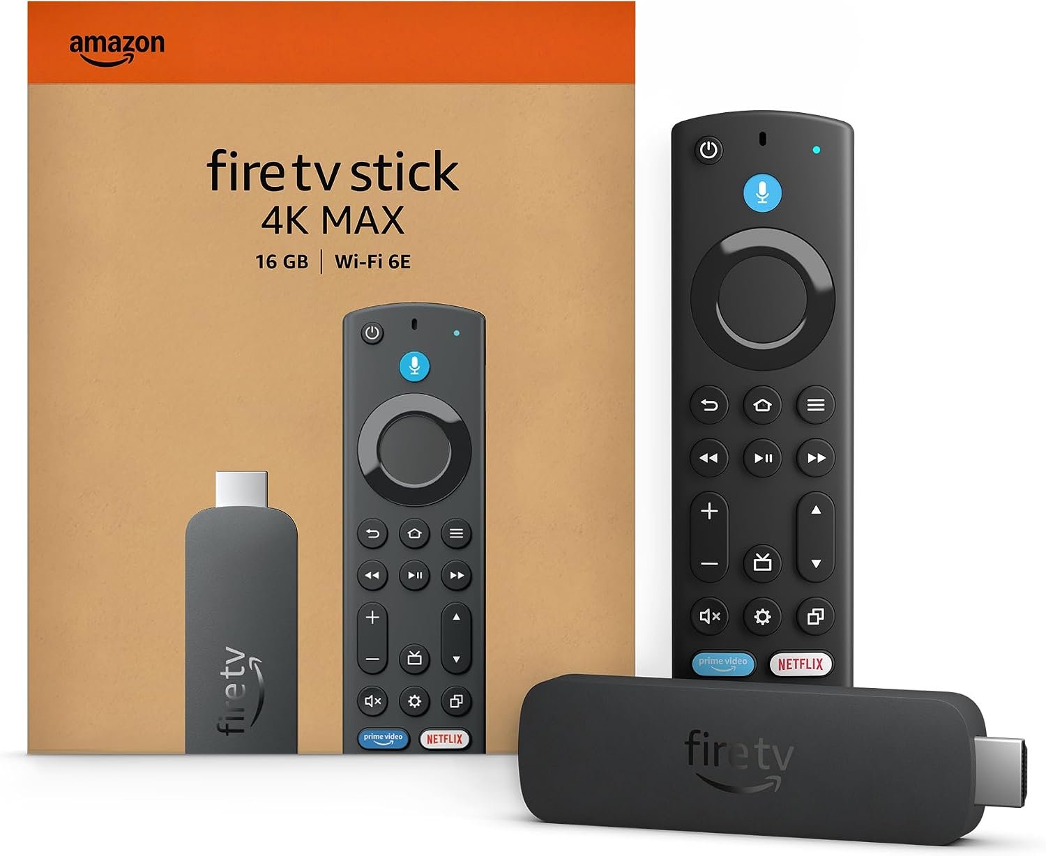 Amazon Fire TV Stick 4K Max with Alexa Voice Remote Pro