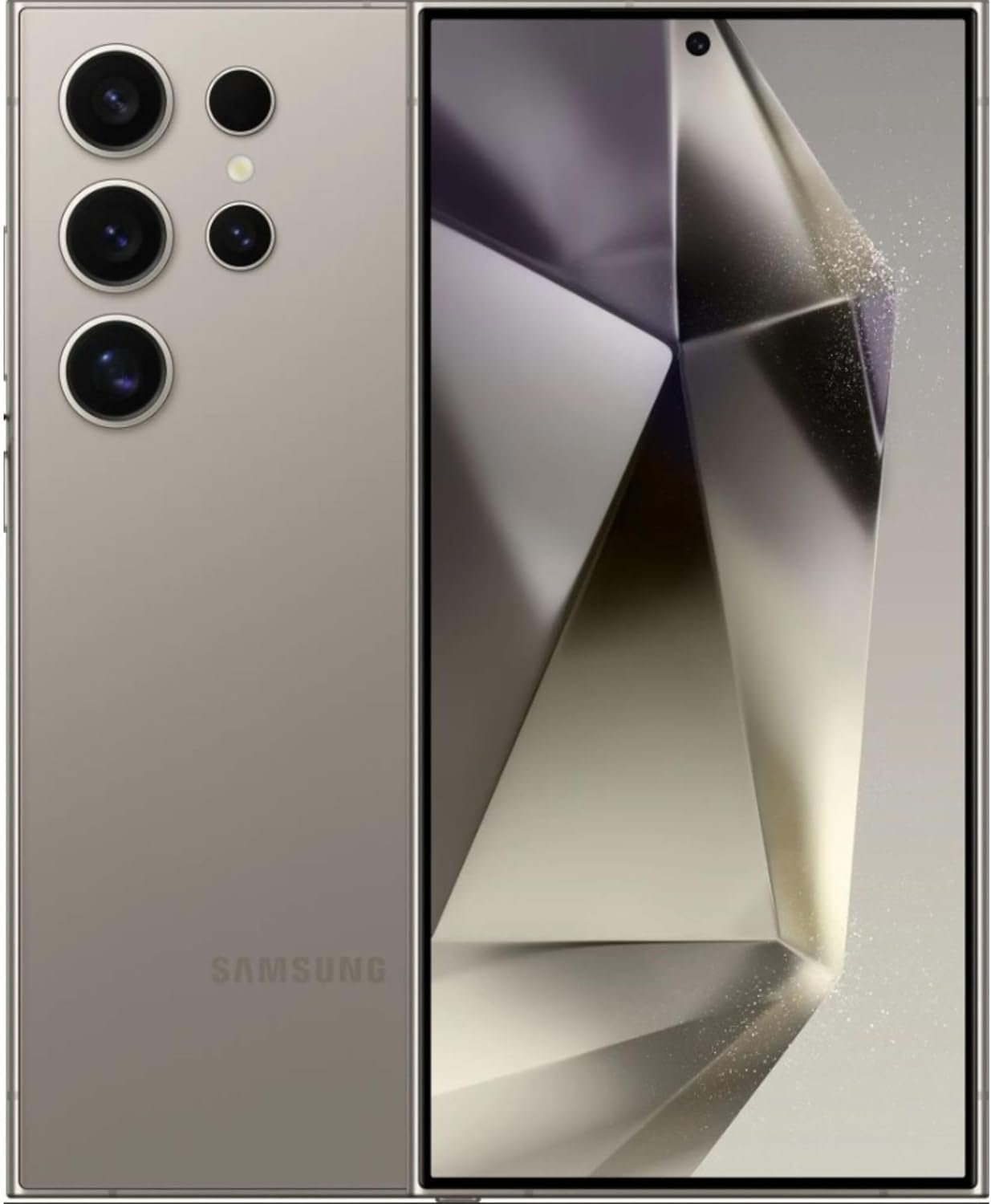 Samsung Galaxy S24 Ultra 5G, 256GB, Titanium Gray – Unlocked (Renewed)