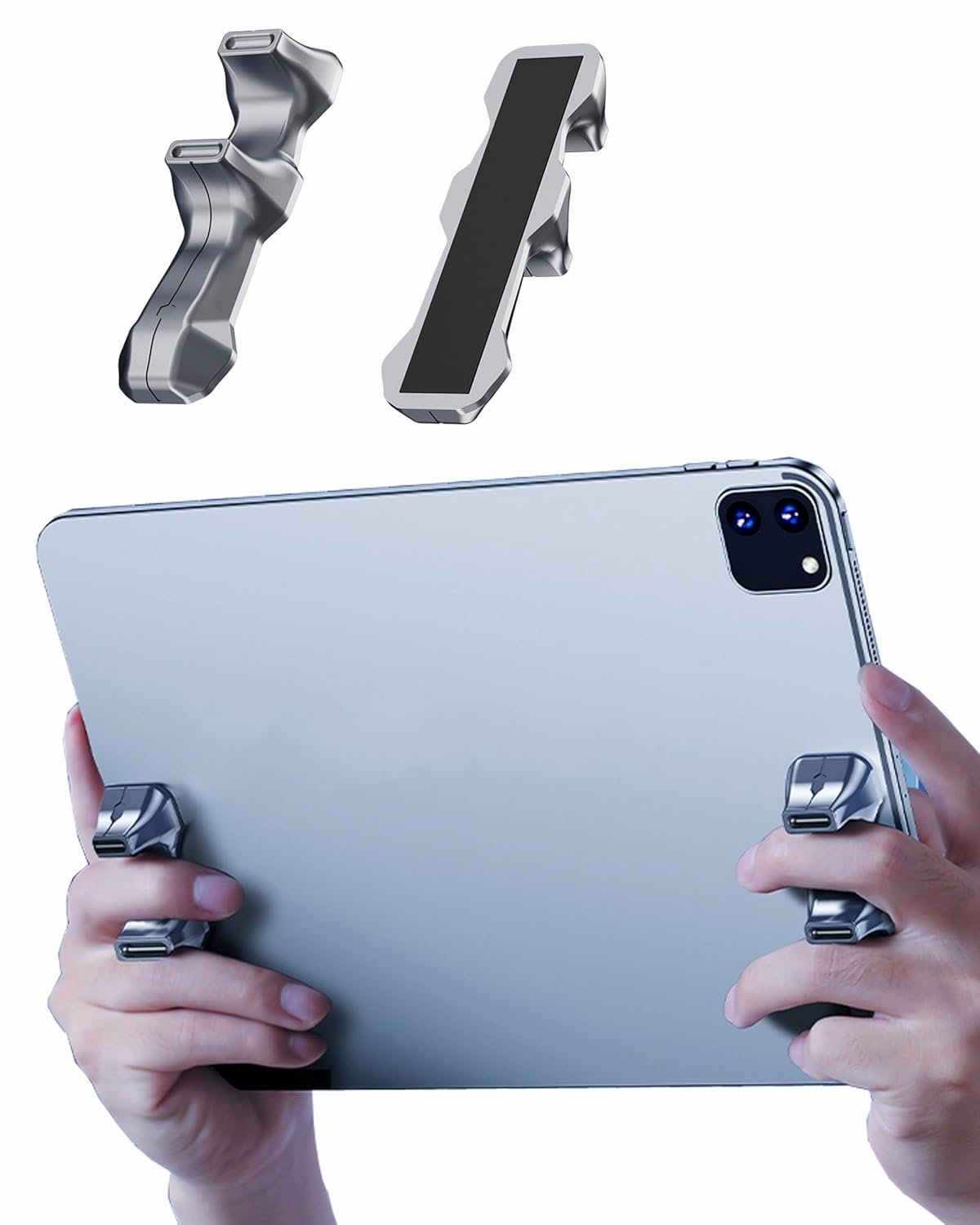 ACEDAYS Gaming Handle for iPad, Anti-Slip Silicone Gamepad Grip, Tablet Game Controller for PUBG/Knives Out/Rules of Survival