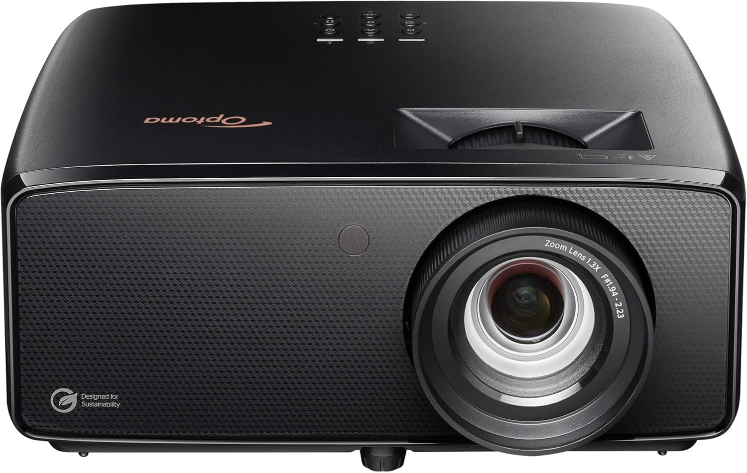 Optoma UHZ36 4K UHD Laser HDR Home Theater Projector – Black