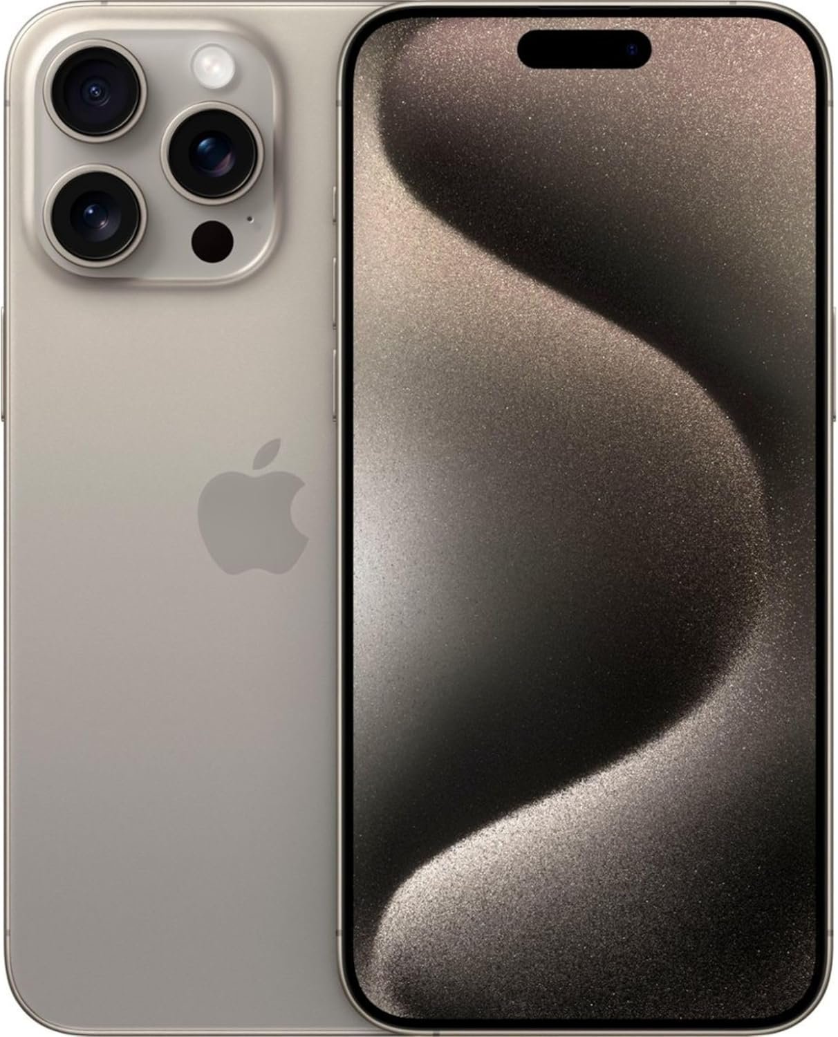 Apple iPhone 15 Pro Max, 512GB, Natural Titanium for Boost Mobile (Renewed Premium)