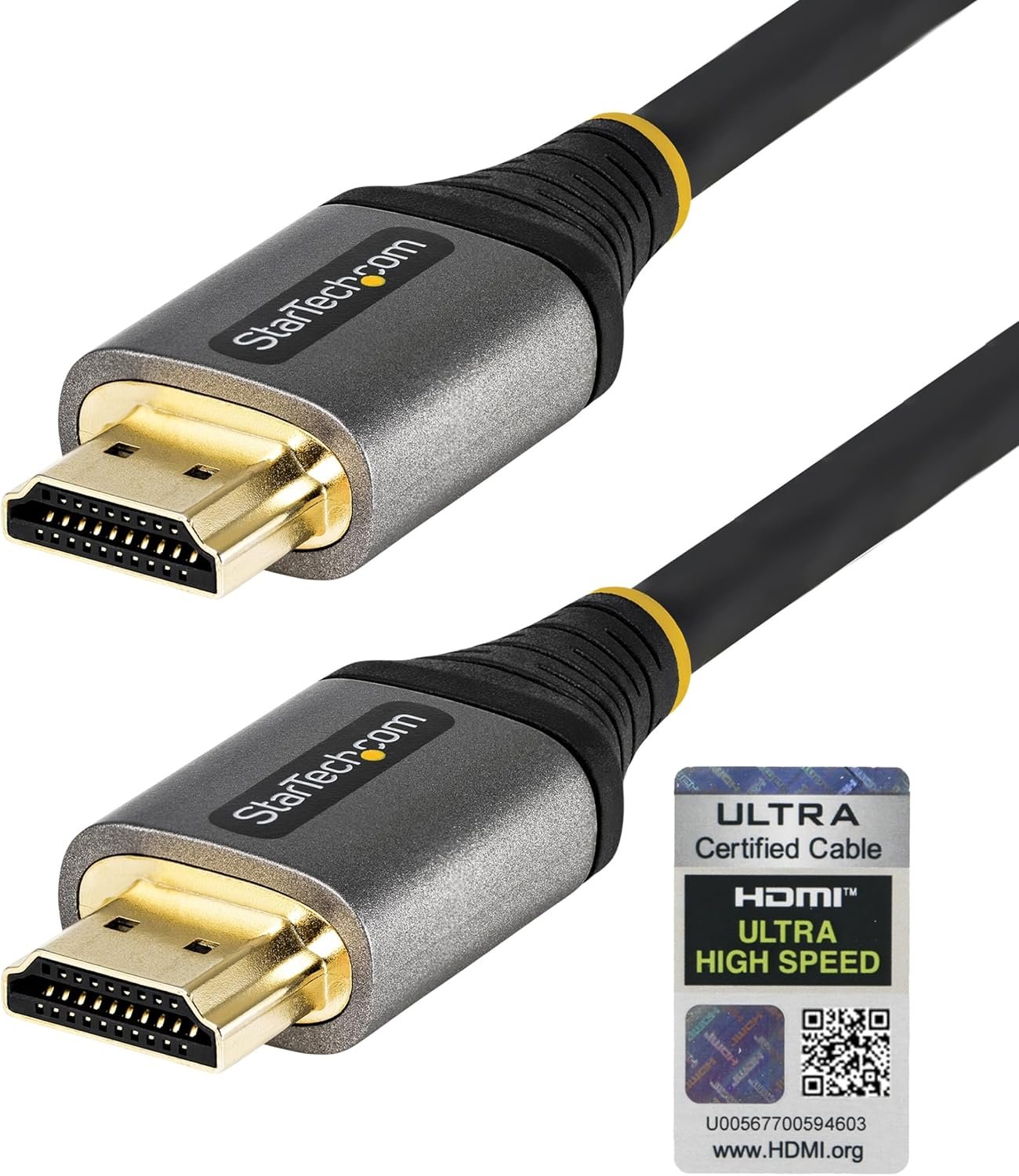StarTech.com 10FT/3M HDMI 2.1 Cable 8K – Certified Ultra HIGH Speed HDMI Cable 48GBPS – 8K 60